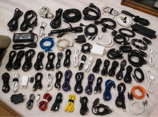 Lote Cables Varios (USB, HDMI, Alimentación)