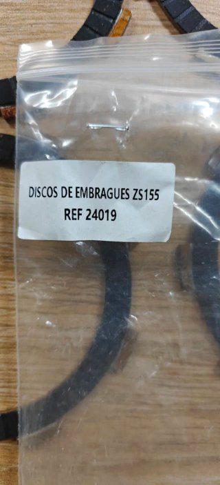 Discos Embrague Motor Z155