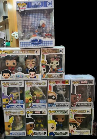 Funko Pop Varios Modelos One Piece, Marvel, Disney