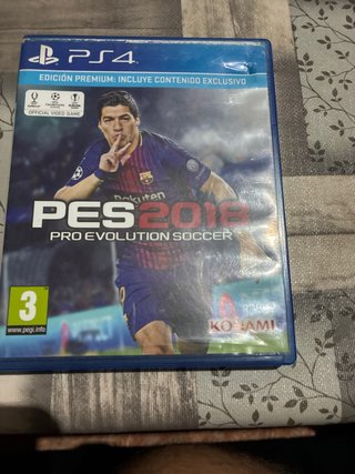 PES 2018 PS4 Edición Premium