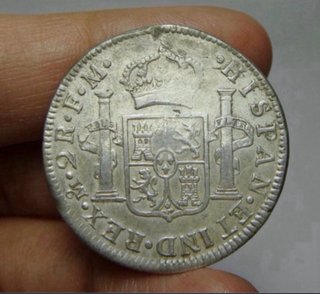 2 reales 1772 plata Carlos III