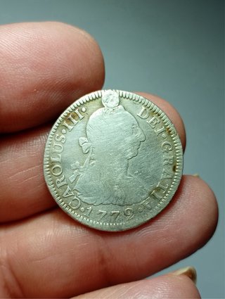 2 reales 1772 plata Carlos III