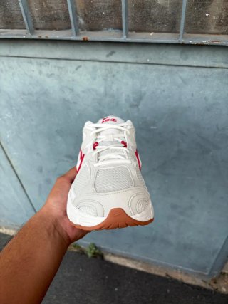 Nike V5 Rnr Scarpe da Ginnastica Bianche Rosse