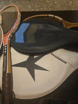 6 Raquetas Tenis Vintage Originales