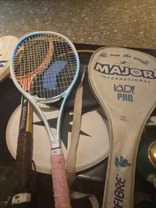6 Raquetas Tenis Vintage Originales