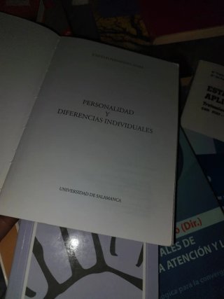 Libro personalidad