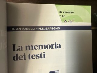 Memoria Testi 3A e 3B