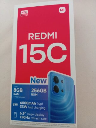 Redmi 15C Verde - Como Nuevo con caja incluida