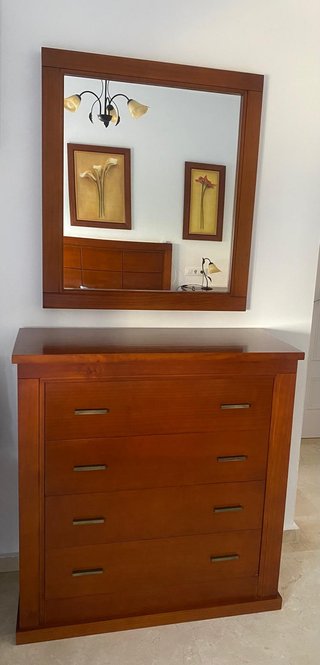 Muebles salón-comedor y dormitorio matrimonio
