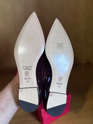 Bailarinas Carolina Herrera Púrpura y Rosa