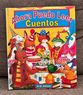 Libro Ahora Puedo Leer Cuentos 4-8 Años