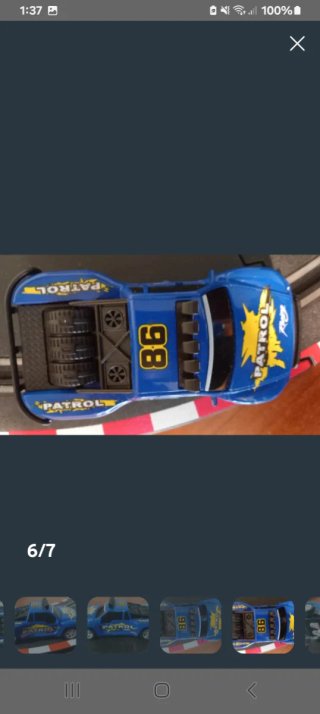 Scalextric ninco WRC y loop.143.coche patrulla