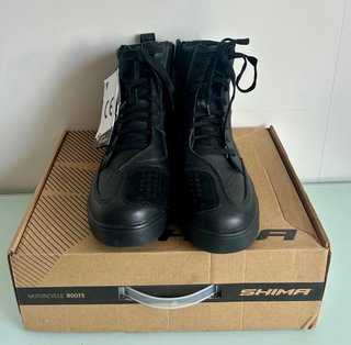 Bota Moto Shima Blake Talla 43 Negra