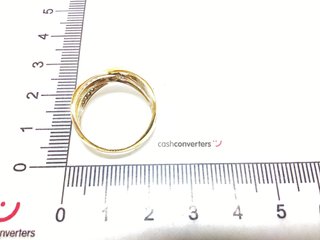 anillo oro 18k con piedra con diamante
