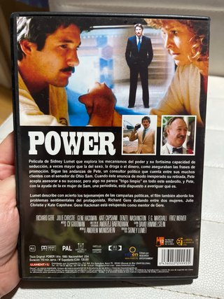 DVD Power (Richard Gere, Denzel Washington) Nueva