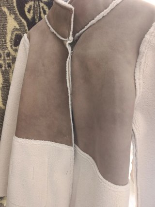 Abrigo Bugatti Beige/Marrón Talla XL