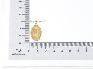 medalla oro 18k