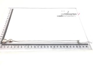 collar plata 925mm 19.5 5cm