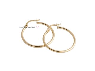 argollas oro 18k