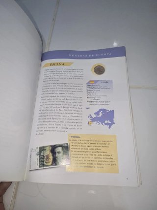 Libro de monedas de Europa