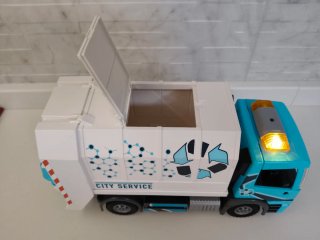 Camion Rifiuti Playmobil City Service