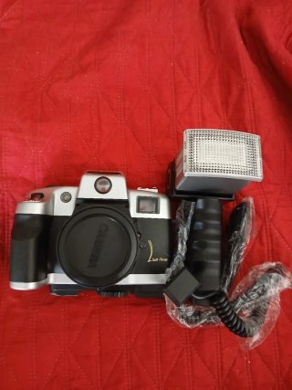 Fotocamera Vintage Canomatic Argento/Nero