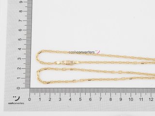 cadena oro 18k 30cm