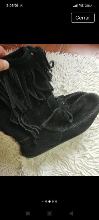Botas Minnetonka de ante