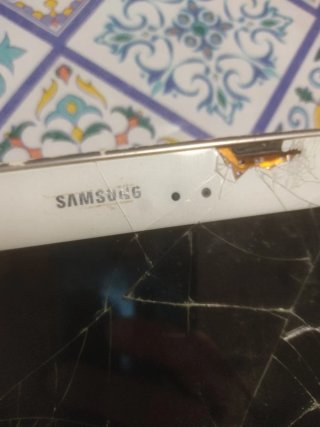 Tableta Samsung para piezas