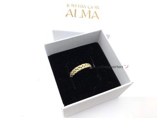 anillo oro 18k