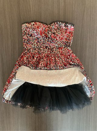 Vestido palabra de honor Suiteblanco Talla L