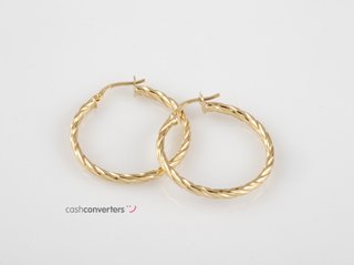argollas oro 18k