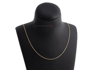 cadena oro 18k 20cm