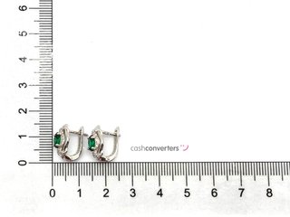 pendientes plata 925mm con piedra