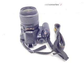camara digital reflex nikon d3100+af-s dx vr 18-105mm 1:3.5-5.6g ed