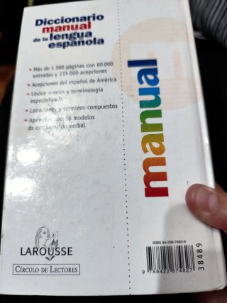 Diccionario manual de la lengua española