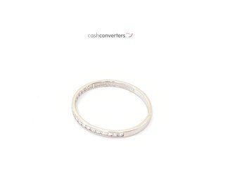 anillo oro 9k con piedra con circonita
