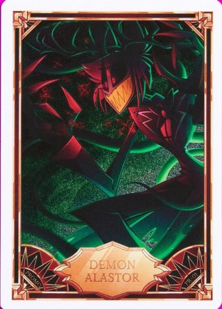 Carta Demon Alastor Hazbin Hotel PR-01