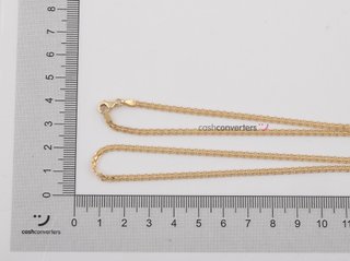 cadena oro 18k 25cm