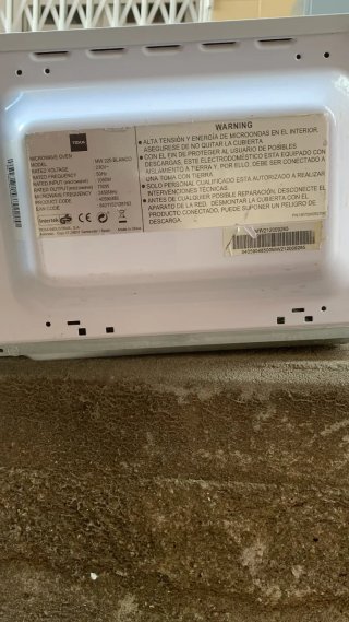 Microondas Teka MW 225, 1050 W