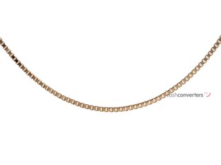 cadena oro 18k 20cm