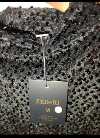 Vestido lentejuelas Zederi Talla M