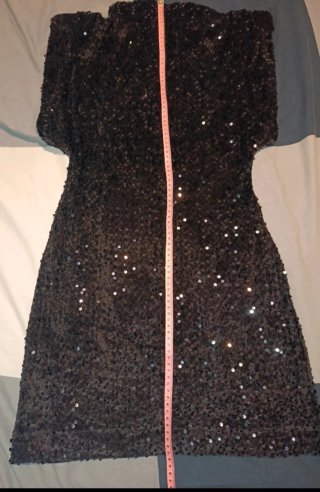 Vestido lentejuelas Zederi Talla M