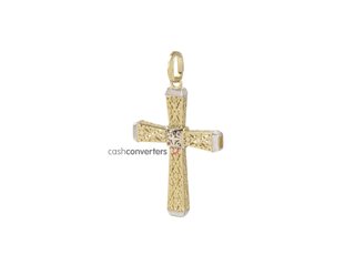 crucifijo oro 18k