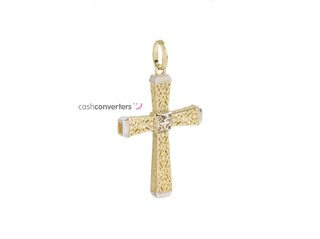 crucifijo oro 18k