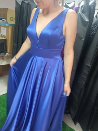 Vestido largo azul Talla 44