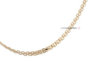 cadena oro 18k 25cm