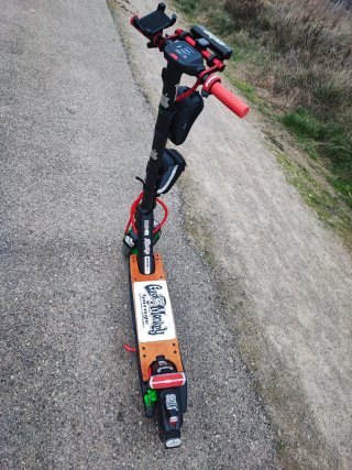 Patinete Eléctrico Personalizado Gas Monkey