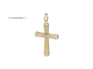 crucifijo oro 18k