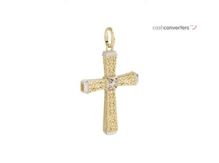 crucifijo oro 18k